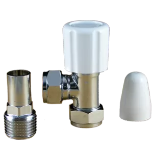 Thermostatic radiator manual valve/angle