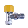 Thermostatic radiator valve-compress sealing/angle