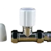 Thermostatic radiator manual valve/ straight